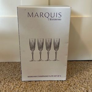 Crystal Champagne Flutes